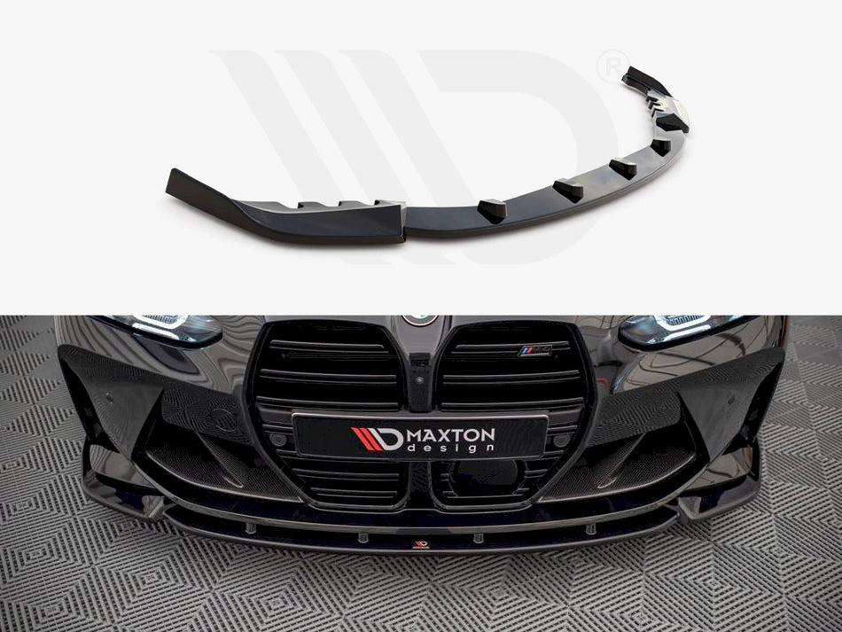 MAXTON DESIGN Front Splitter V.3 BMW M4 G82 / M3 G80