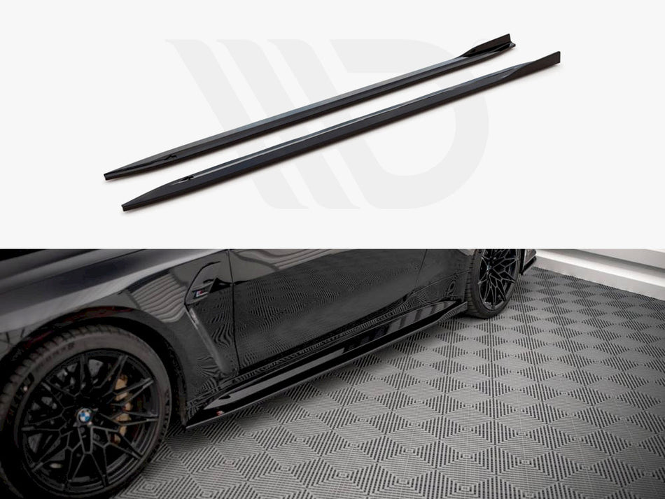MAXTON DESIGN Side Skirts Diffusers V.1 Bmw M4 G82 (2021-)