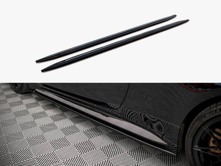 Maxton Design Side Skirts Diffusers V.2 Bmw M4 G82 (2021-) - BM-4-G82-M-SD2G - Image 1