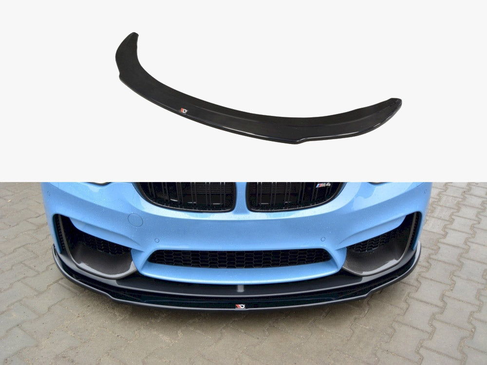 Maxton Design Front Splitter BMW M4 F82 M-Performance - Textured - BM-4-32-M-MPFC-FD1T - Image 1