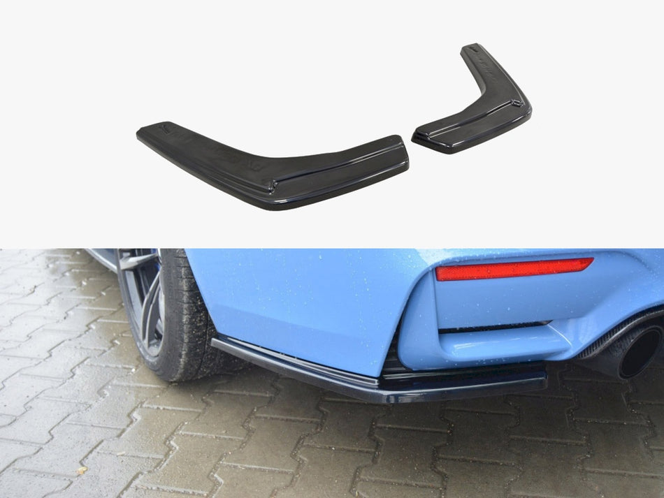 Maxton Design Rear Side Splitters V.1 BMW M4 F82 - BM-4-32-M-RSD1 - Image 1