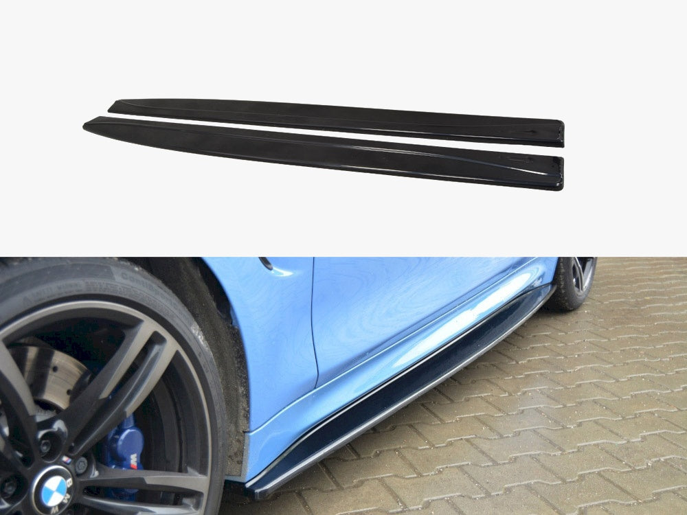 Maxton Design Side Skirts Diffusers V.1 BMW M4 F82 - BM-4-32-M-SD1G - Image 1
