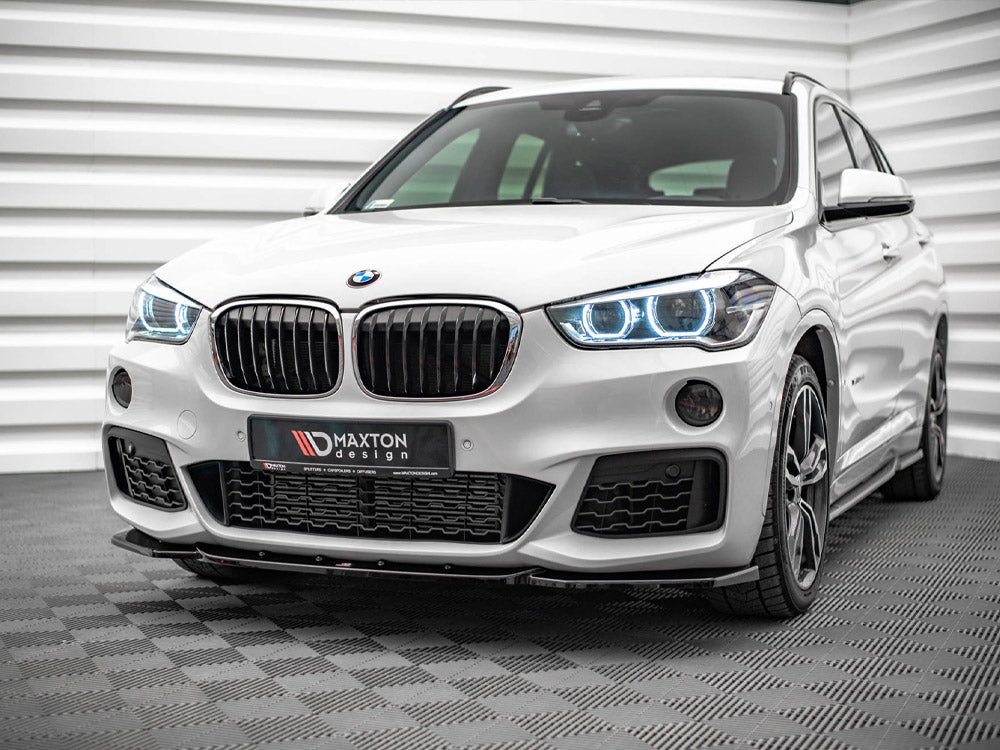 Maxton Design Front Splitter V.1 Bmw X1 M-pack F48 (2015-2019) - BM-X1-48-MPACK-FD1G - Image 2