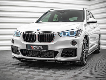 Maxton Design Front Splitter V.1 Bmw X1 M-pack F48 (2015-2019) - BM-X1-48-MPACK-FD1G - Image 2
