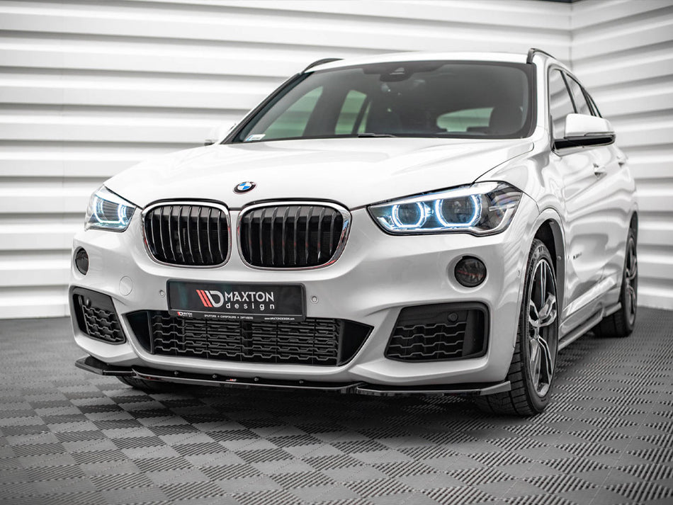 Maxton Design Front Splitter V.1 Bmw X1 M-pack F48 (2015-2019) - BM-X1-48-MPACK-FD1G - Image 2