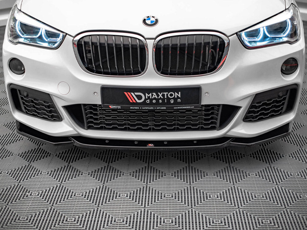 Maxton Design Front Splitter V.1 Bmw X1 M-pack F48 (2015-2019) - BM-X1-48-MPACK-FD1G - Image 3