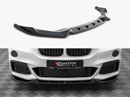 Maxton Design Front Splitter V.2 Bmw X1 M-pack F48 (2015-2019) - BM-X1-48-MPACK-FD2G - Image 1