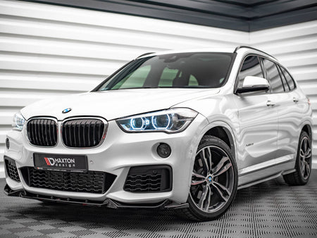 Maxton Design Front Splitter V.2 Bmw X1 M-pack F48 (2015-2019) - BM-X1-48-MPACK-FD2G - Image 2