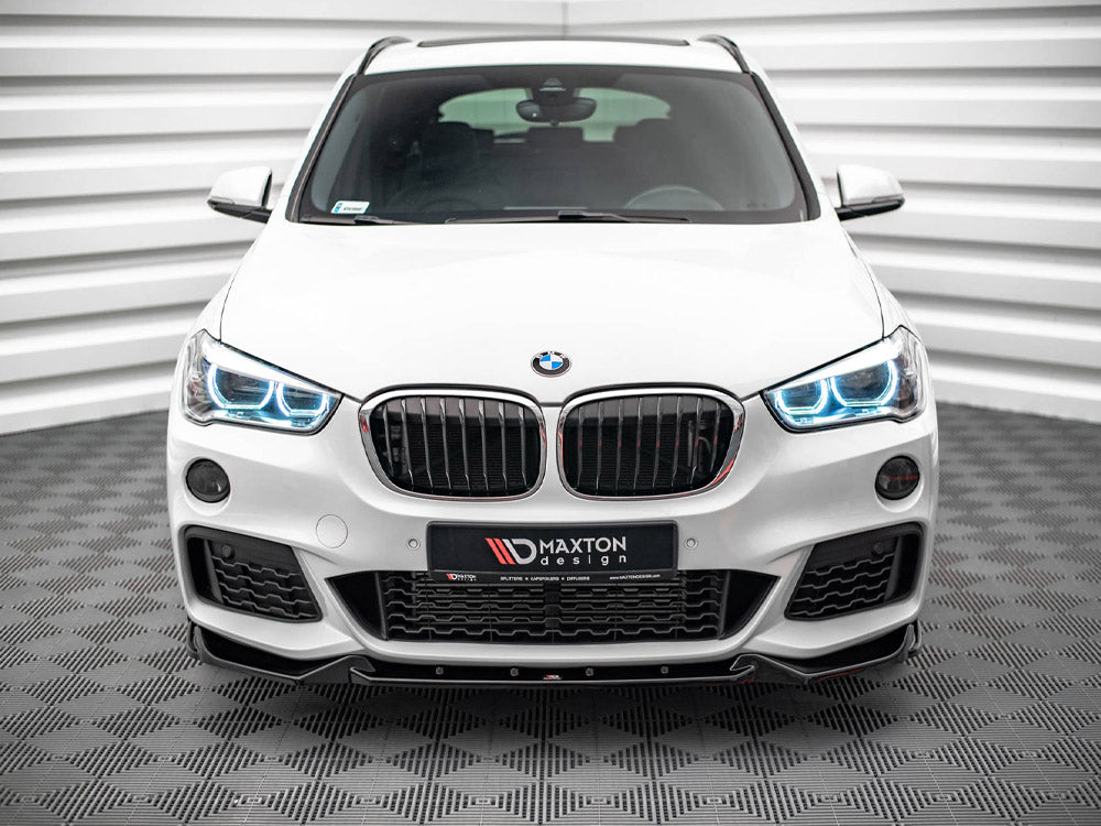 Maxton Design Front Splitter V.2 Bmw X1 M-pack F48 (2015-2019) - BM-X1-48-MPACK-FD2G - Image 3