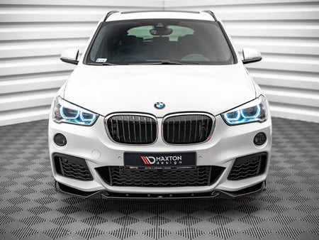 Maxton Design Front Splitter V.2 Bmw X1 M-pack F48 (2015-2019) - BM-X1-48-MPACK-FD2G - Image 3