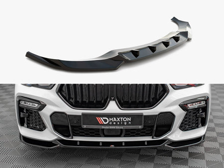 Maxton Design Front Splitter V.1 BMW X6 M-Pack G06 - BM-X6-06-MPACK-FD1G - Image 1