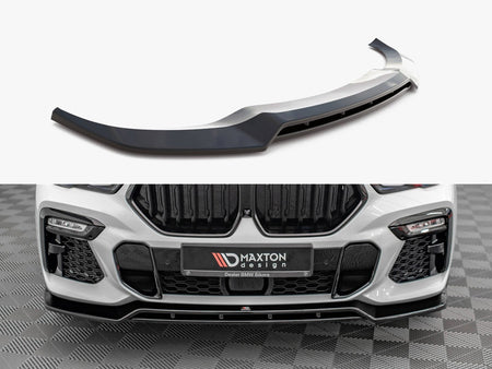 Maxton Design Front Splitter V.2 BMW X6 M-Pack G06 - BM-X6-06-MPACK-FD2G+FD2RG - Image 1