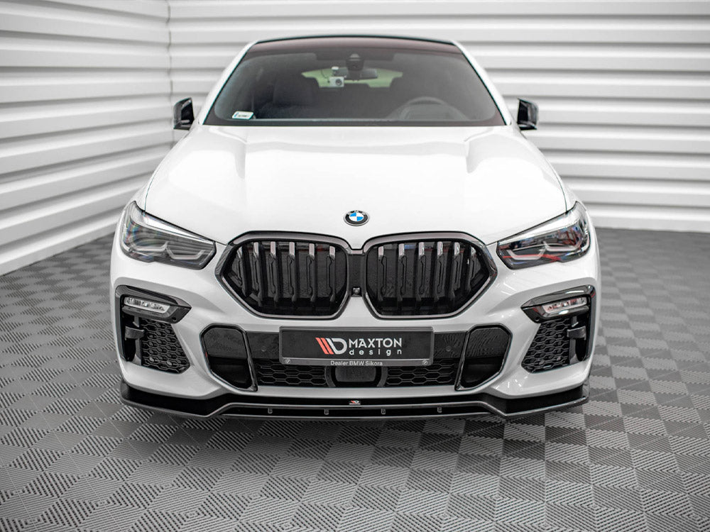 Maxton Design Front Splitter V.2 BMW X6 M-Pack G06 - BM-X6-06-MPACK-FD2G+FD2RG - Image 3