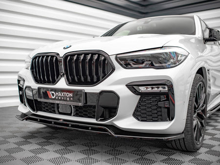Maxton Design Front Splitter V.2 BMW X6 M-Pack G06 - BM-X6-06-MPACK-FD2G+FD2RG - Image 4