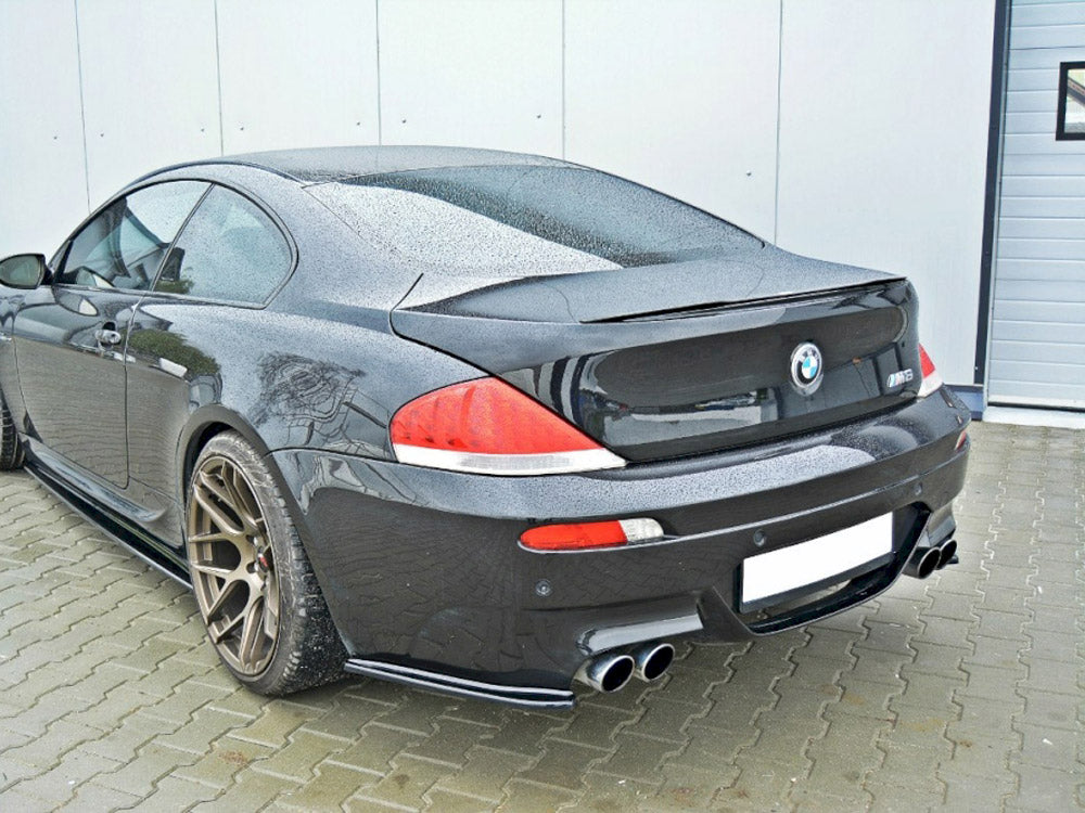 Rear Side Splitters BMW M6 E63 - Carbon Look