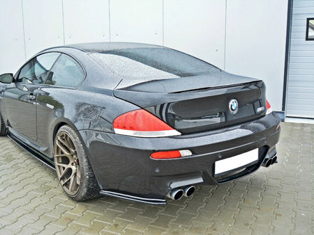 Rear Side Splitters BMW M6 E63 - Carbon Look