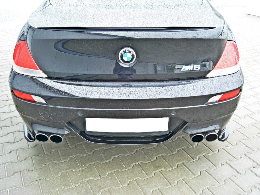Rear Side Splitters BMW M6 E63 - Carbon Look