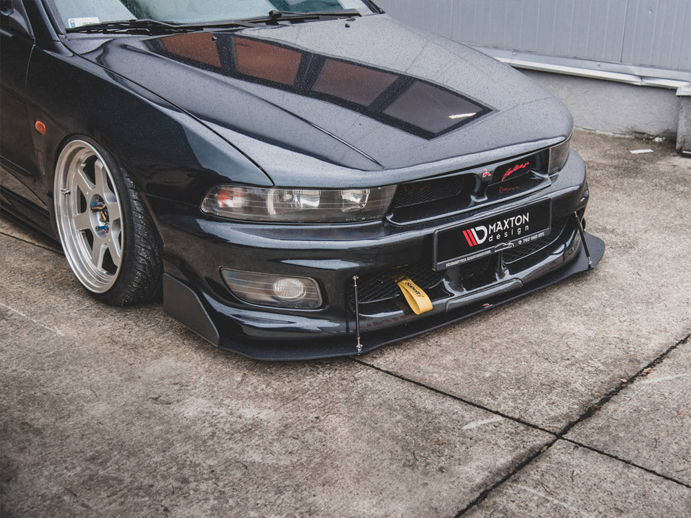Maxton Design Racing Front Splitter Mitsubishi Galant Avance MK8 (1996-2003) - MI-GA-8-CNC-FD1A - Image 1