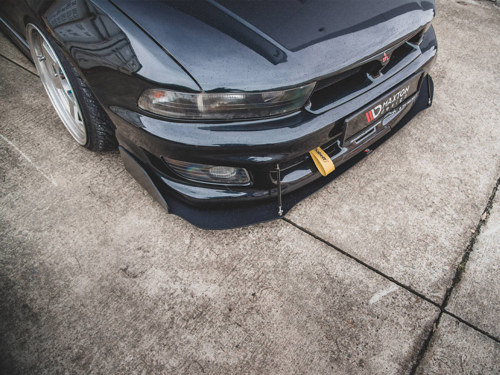 Maxton Design Racing Front Splitter Mitsubishi Galant Avance MK8 (1996-2003) - MI-GA-8-CNC-FD1A - Image 3