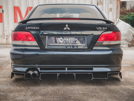 Maxton Design Rear Diffuser Racing Mitsubishi Galant Avance MK8 (1996-2003) - MI-GA-8-CNC-RS1A - Image 1