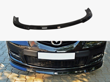 Maxton Design Front Splitter Mazda 3 MPS MK1 (Preface) - MA-3-MPS-1-FD1G - Image 1