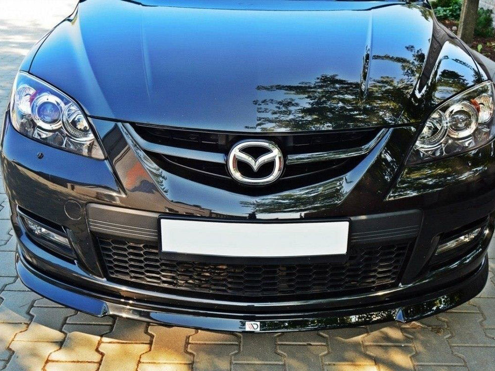 Maxton Design Front Splitter Mazda 3 MPS MK1 (Preface) - Carbon Look - MA-3-MPS-1-FD1C - Image 4