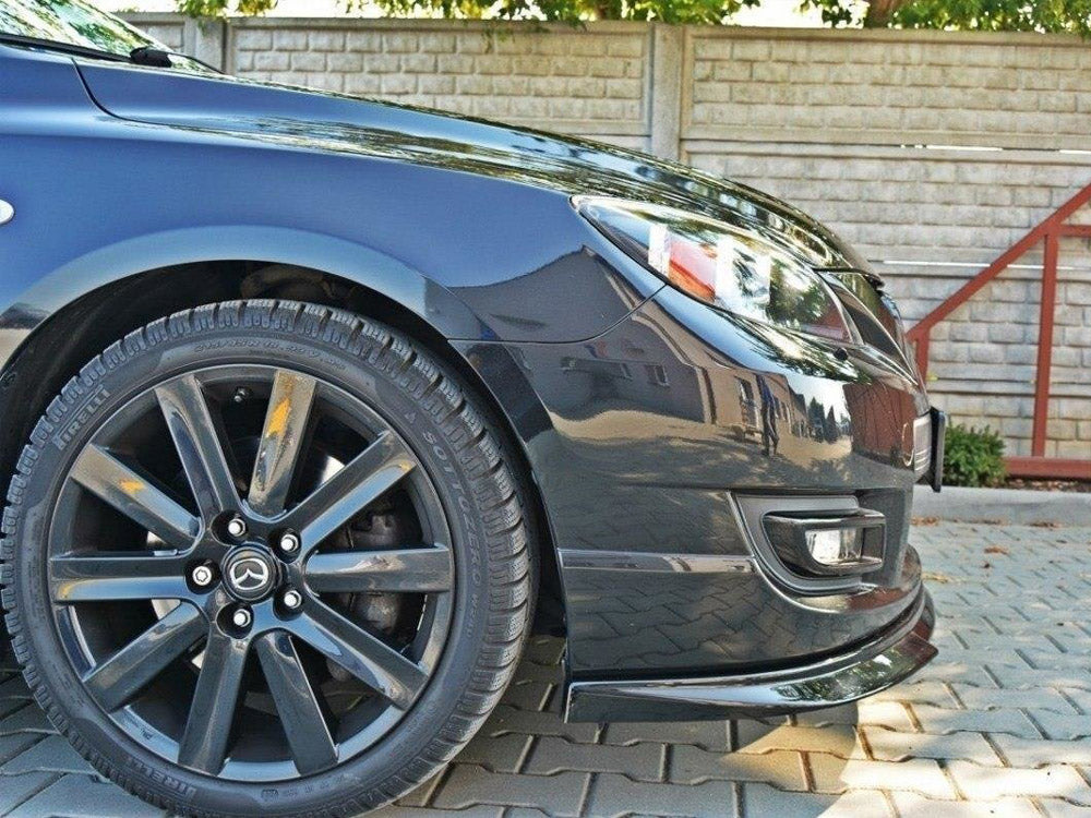Maxton Design Front Splitter Mazda 3 MPS MK1 (Preface) - Carbon Look - MA-3-MPS-1-FD1C - Image 5
