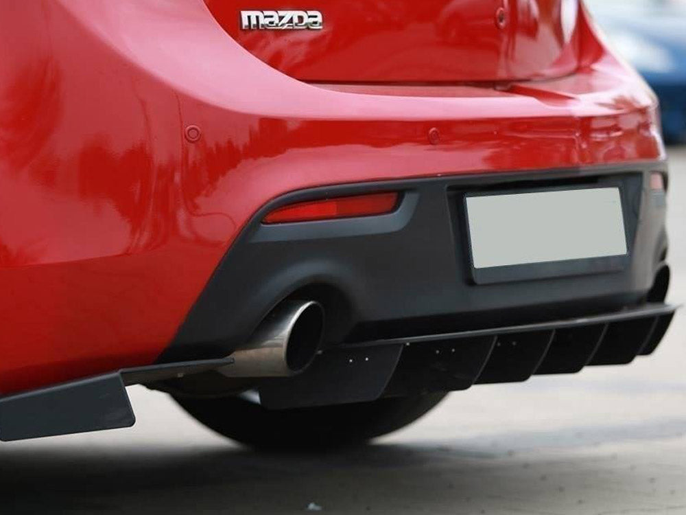 Maxton Design Rear Diffuser Mazda 3 MK2 MPS - MA-3-2-MPS-CNC-RS1A - Image 3