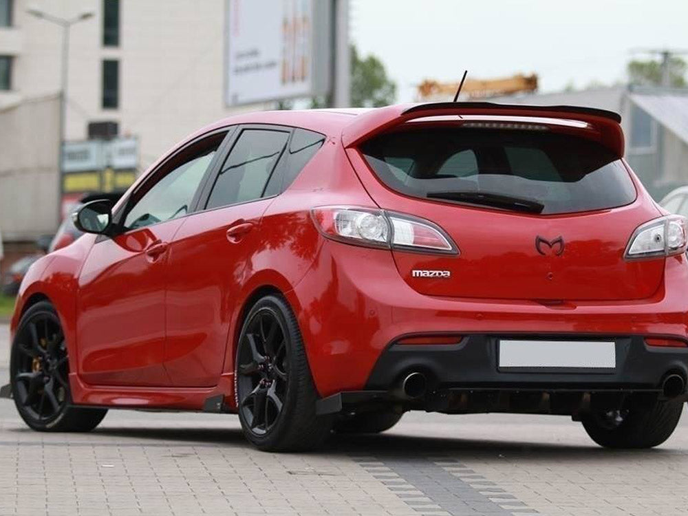 Maxton Design Racing Side Skirts Diffusers Mazda 3 MK2 MPS - MA-3-2-MPS-CNC-SD1A - Image 3