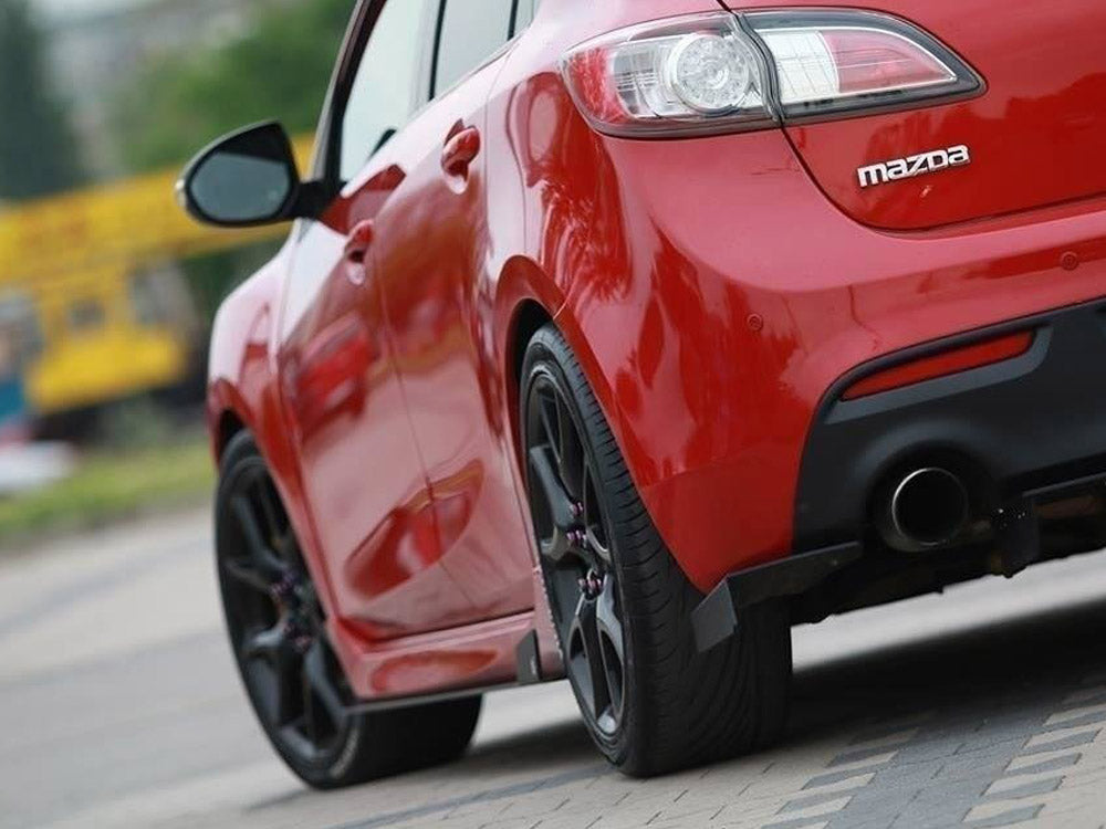 Maxton Design Racing Side Skirts Diffusers Mazda 3 MK2 MPS - MA-3-2-MPS-CNC-SD1A - Image 4