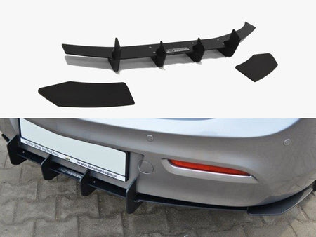 Maxton Design Mazda 3 MK2 Sport (Preface) Rear Diffuser &amp; Rear Side Splitters - MA-3-2-SPORT-CNC-RS1A - Image 1