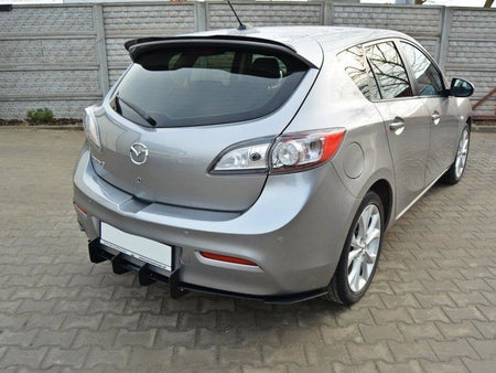 Maxton Design Mazda 3 MK2 Sport (Preface) Rear Diffuser &amp; Rear Side Splitters - MA-3-2-SPORT-CNC-RS1A - Image 2