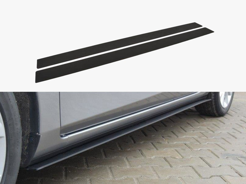 Maxton Design Racing Side Skirts Diffusers Mazda 3 MK2 Sport (Preface) - MA-3-2-SPORT-CNC-SD1A - Image 1