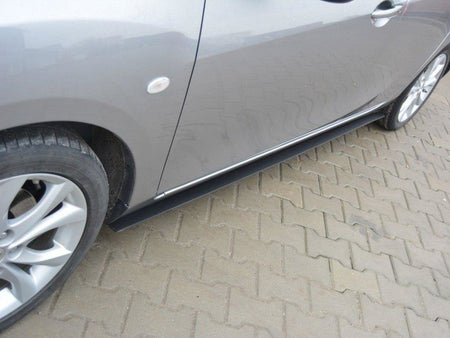 Maxton Design Racing Side Skirts Diffusers Mazda 3 MK2 Sport (Preface) - MA-3-2-SPORT-CNC-SD1A - Image 3