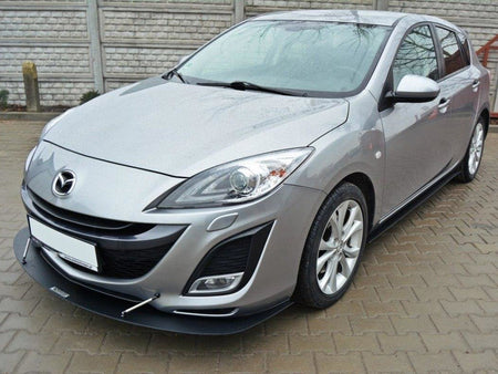 Maxton Design Racing Side Skirts Diffusers Mazda 3 MK2 Sport (Preface) - MA-3-2-SPORT-CNC-SD1A - Image 2