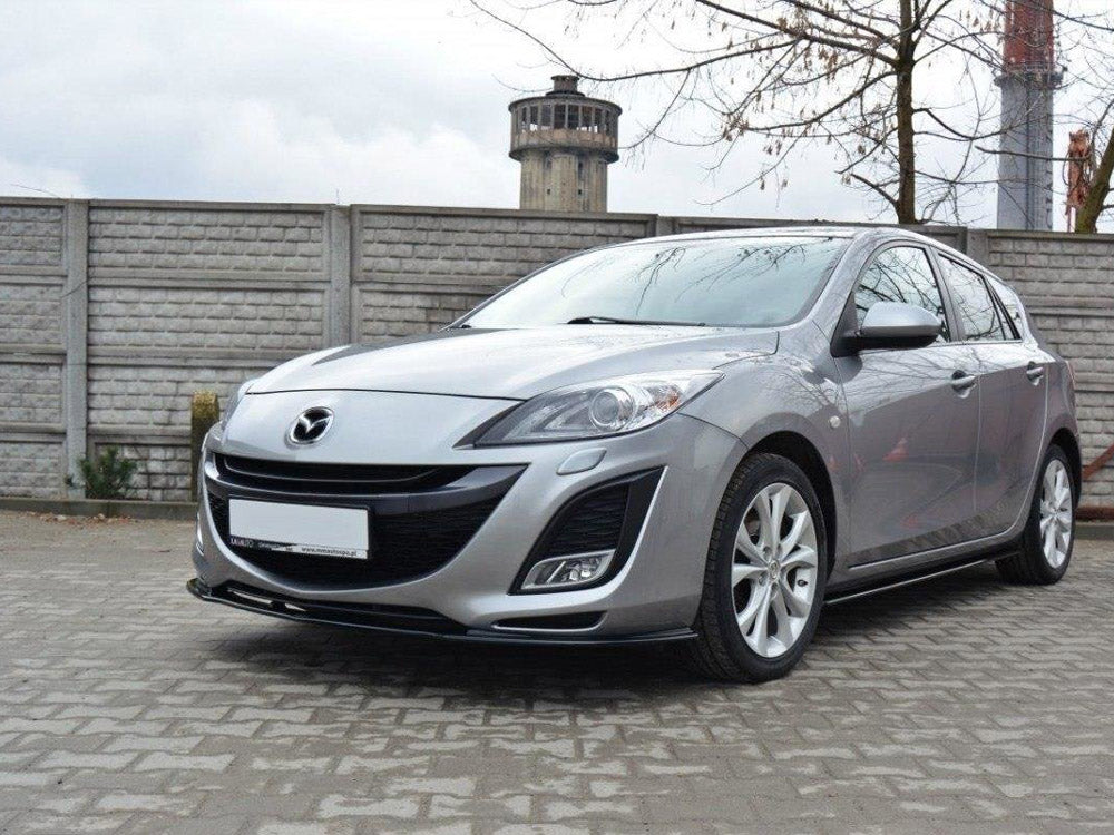 Maxton Design Front Splitter Mazda 3 Mk2 Sport (Preface) - MA-3-2-SPORT-FD1G - Image 2