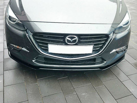 Maxton Design Front Splitter V.1 Mazda 3 Mk3 Facelift - MA-3-3F-FD1G - Image 3