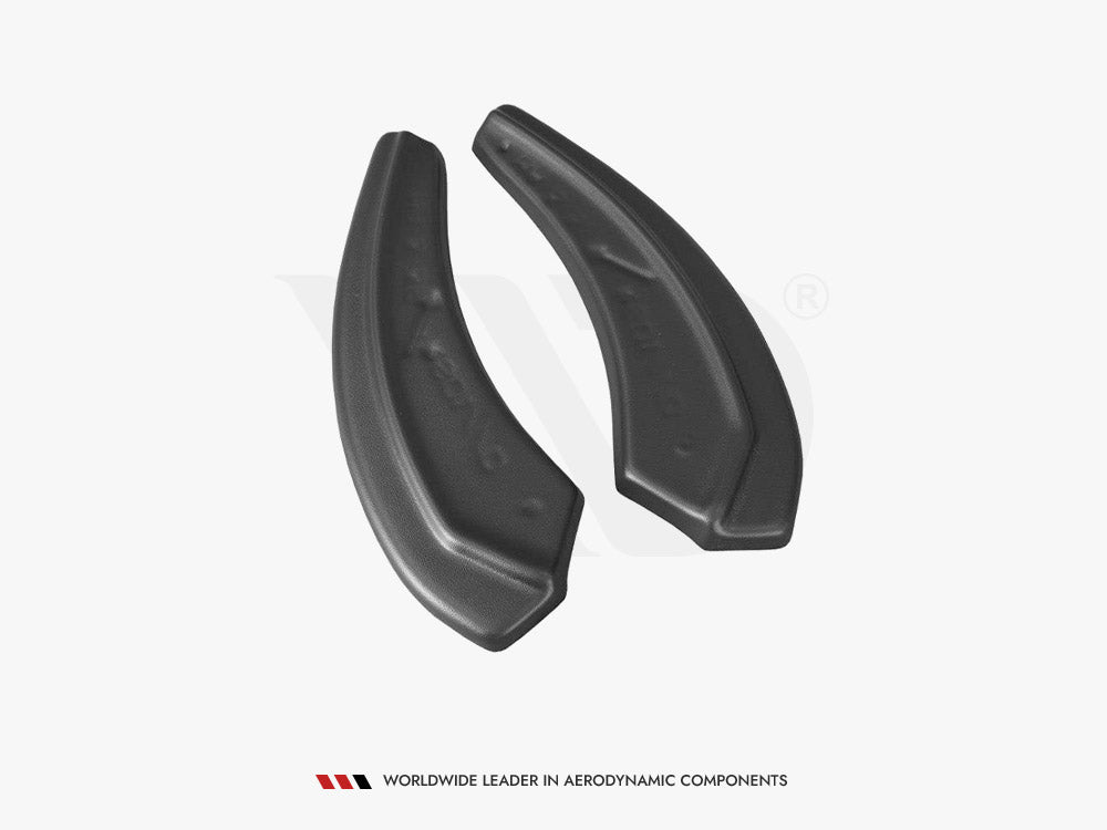 Rear Side Splitters Mazda 3 Mk3 Facelift - Carbon Look