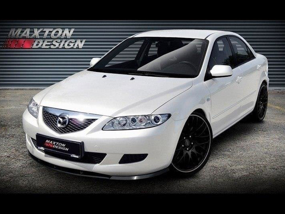 Front Splitter Mazda 6 MK1 Preface Model (2002-2005) - Carbon Look