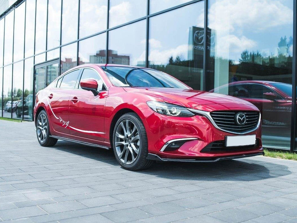 Maxton Design Side Skirts Diffusers Mazda 6 Sedan GJ Mk3 - Textured - MA-6-3F-SD1T - Image 2