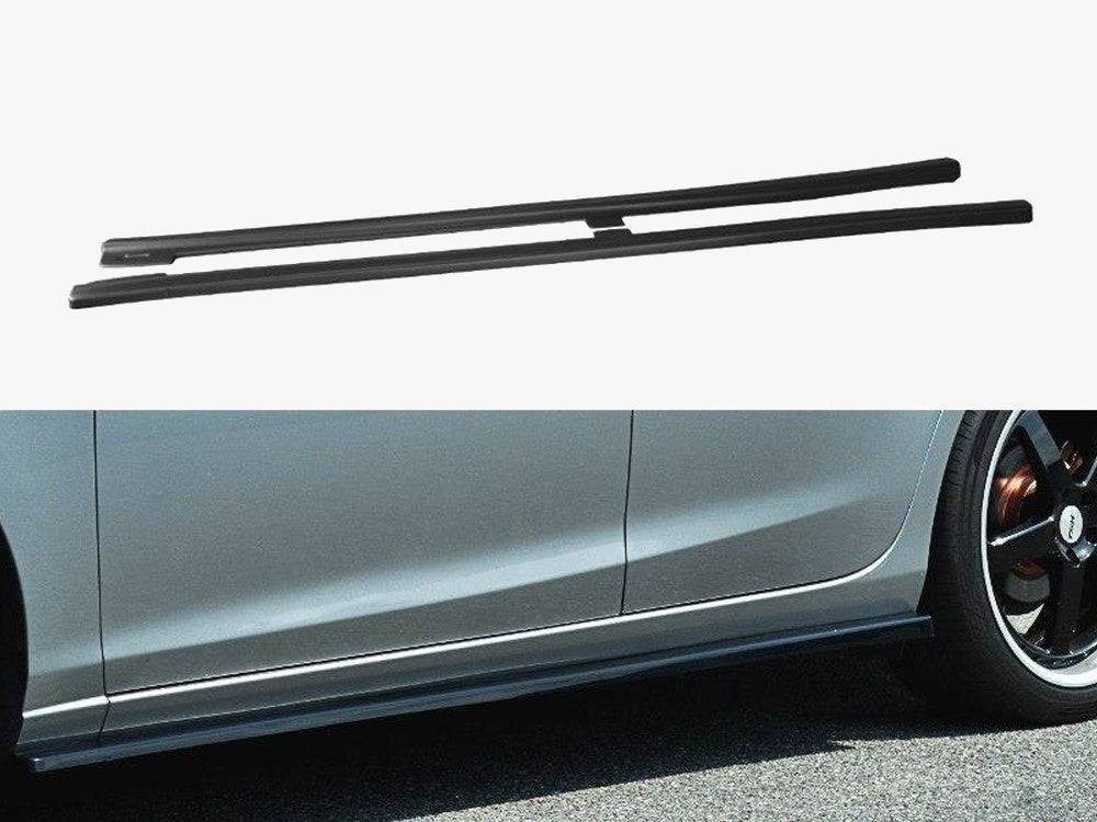 Maxton Design Side Skirts Diffusers V.1 Mazda 6 Estate GJ Mk3 - Textured - MA-6-3-W-SD1T - Image 1