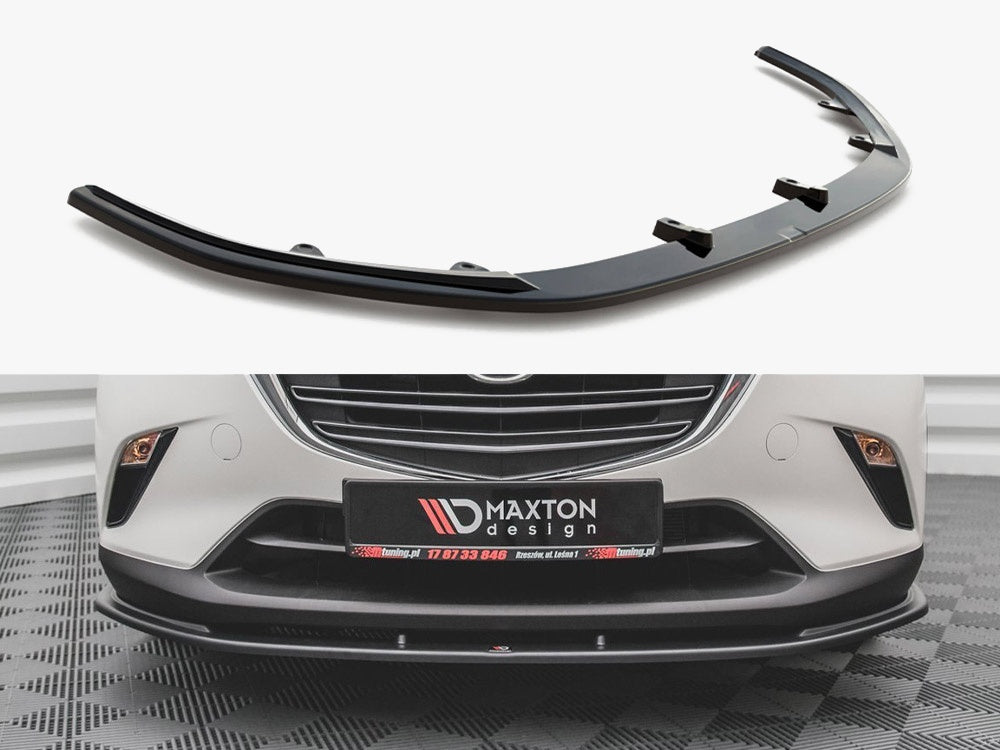 Maxton Design Front Splitter V.1 Mazda CX-3 - MA-CX-3-1-FD1G - Image 1