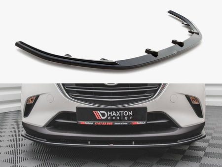 Maxton Design Front Splitter V.1 Mazda CX-3 - MA-CX-3-1-FD1G - Image 1