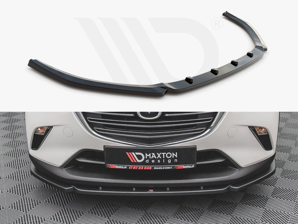 MAXTON DESIGN Front Splitter V.2 Mazda CX-3
