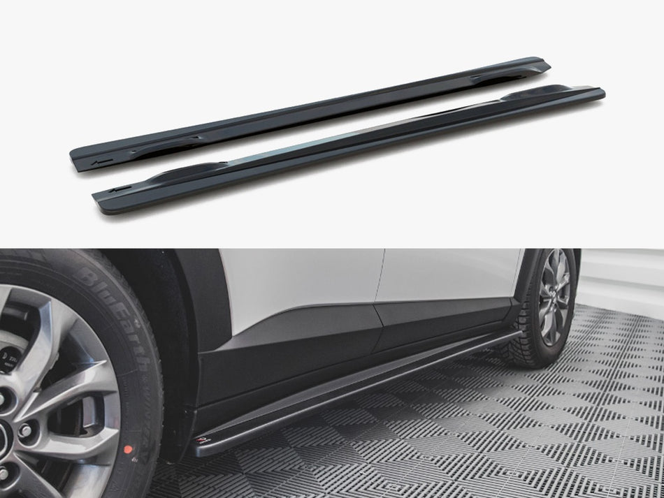 Maxton Design Side Skirts Diffusers Mazda CX-3 - MA-CX-3-1-SD1G - Image 1