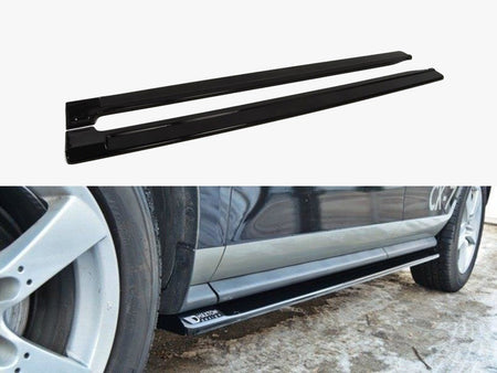 Side Skirts Diffusers Mazda CX-7 - Textured