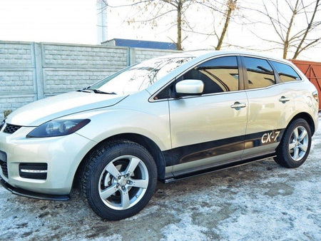 Side Skirts Diffusers Mazda CX-7 - Textured
