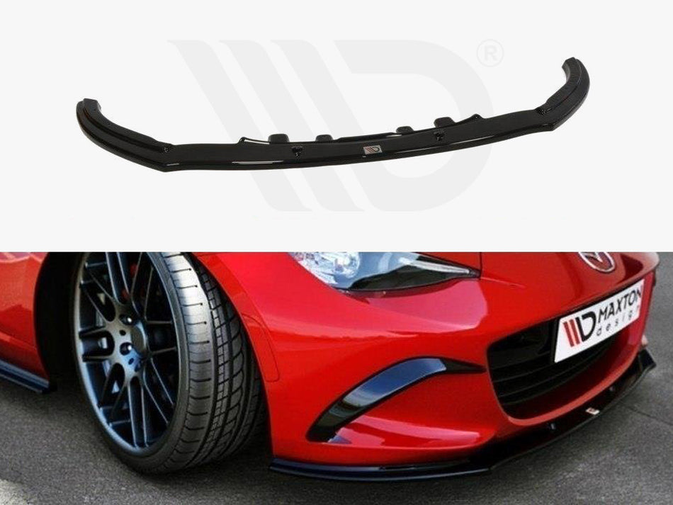 MAXTON DESIGN Front Splitter V.1 Mazda MX-5 IV (2014-2019) - Carbon Look