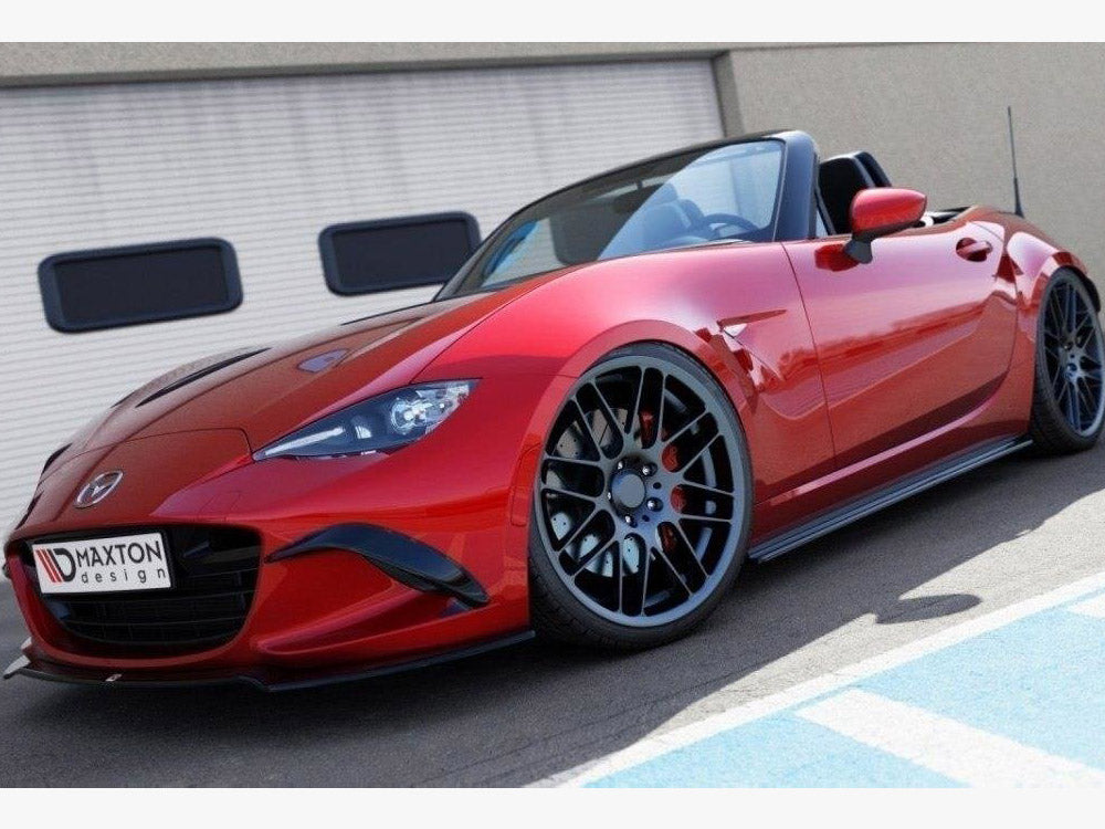 Maxton Design Side Skirts Diffusers Mazda MX-5 IV (2014-2019) - Carbon Look - MA-MX5-4-SD1C - Image 2