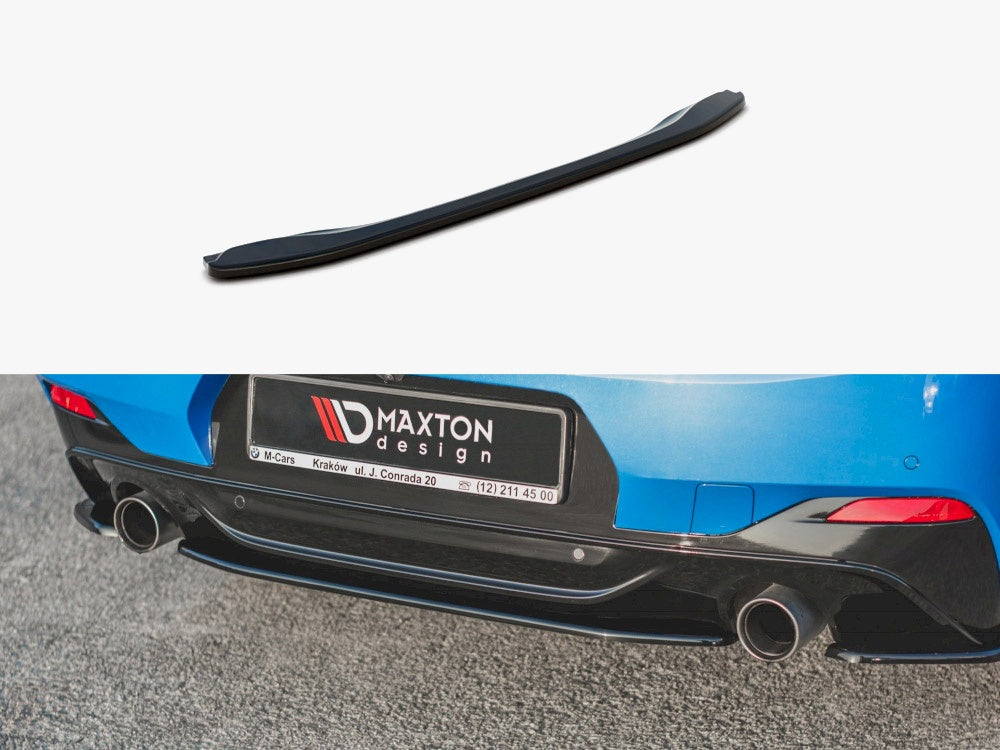 Maxton Design Central Rear Splitter BMW X2 F39 M Sport - BM-X2-39-MPACK-RD1G - Image 1